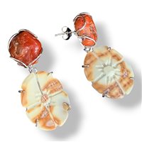 Pendientes Mandile 1922 Mujer Cammei  in Plata Conchiglia 2MORCM43 - 2MORCM43